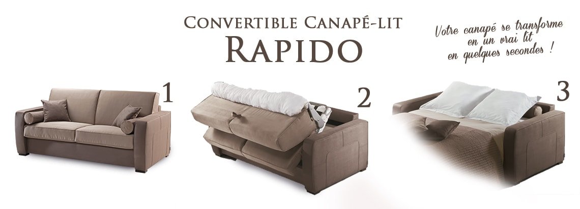 Sofaly, Le confort jour & nuit